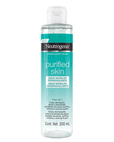 Demaquilante para pele oleosa Purified Skin Neutrogena