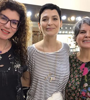 Maria Cecília Prado, Vanessa Rozan e Vania Rozan