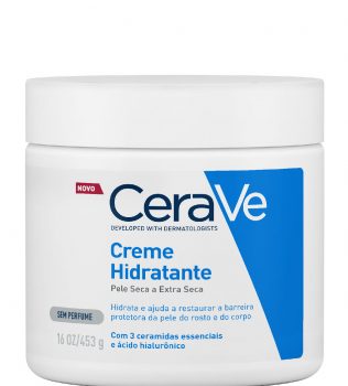 Cerave Creme Hidratante para pele seca ou extra seca