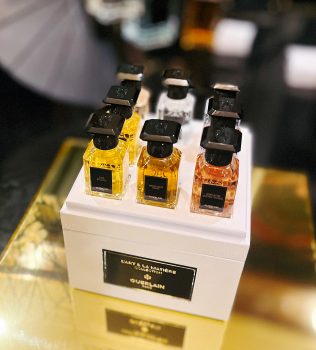 Caixa com miniaturas Guerlain