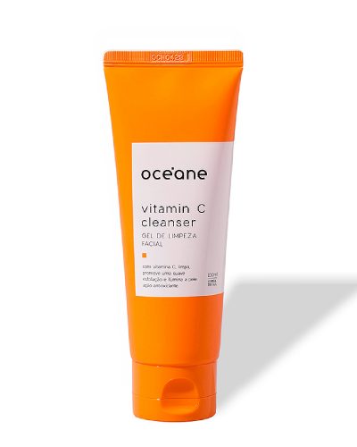 Gel de limpeza com vitamina C Océane