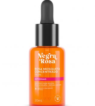 Óleo facial com rosa mosqueta Negra Rosa