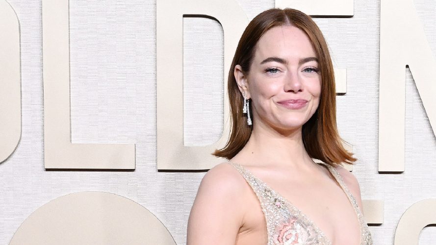 Beleza Golden Globes 2024 Emma Stone