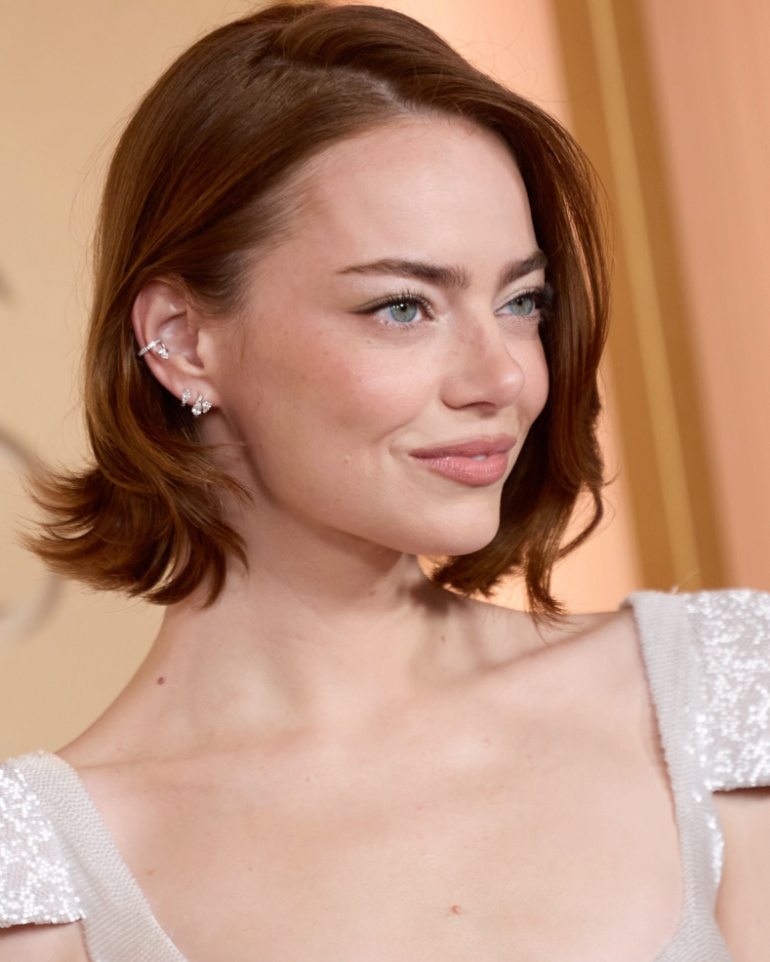 Oscars 2026 maquiagens Emma Stone
