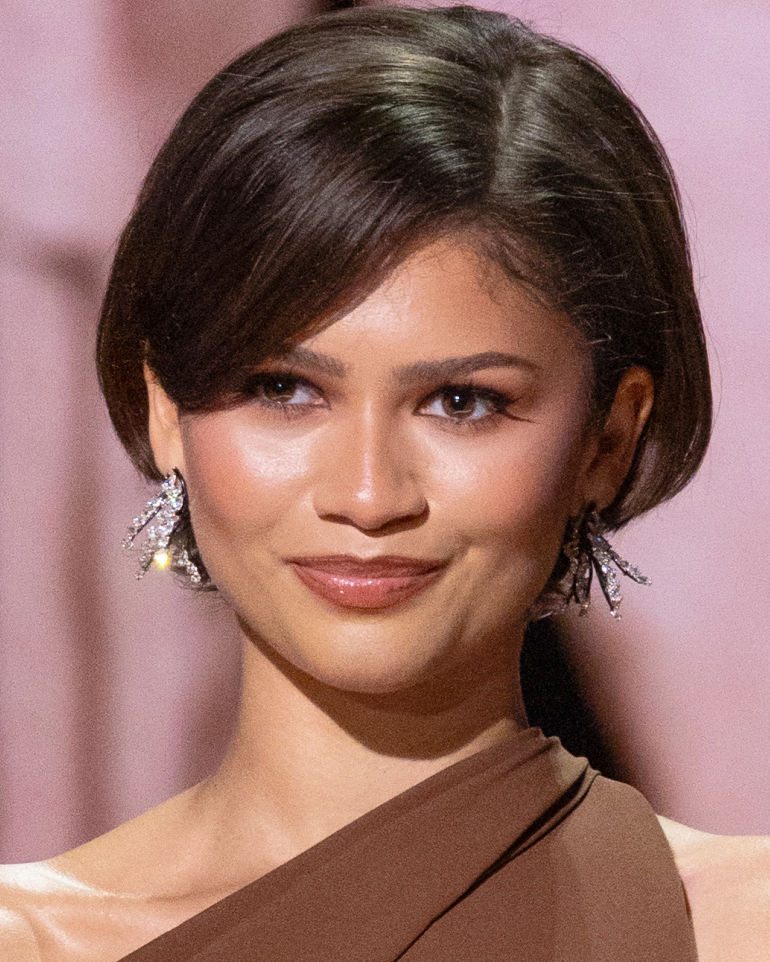 Oscars 2026 maquiagem Zendaya lip combo